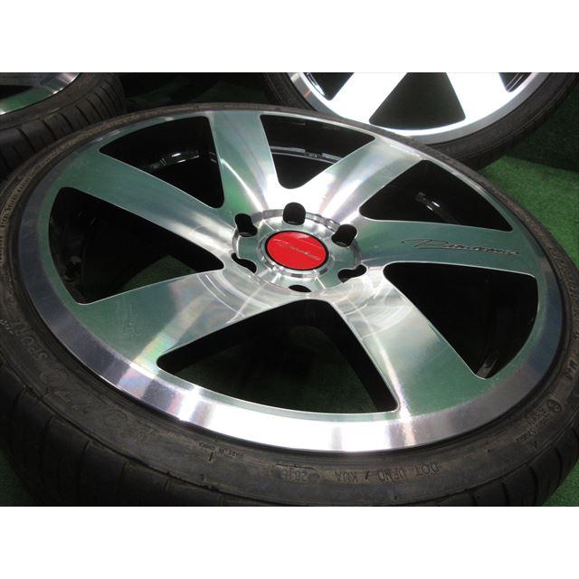 200系 ハイエース 225/35R20 2020年製 ファブレス パンデミック