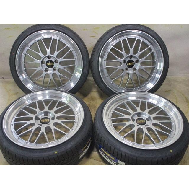 中古 ホイールタイヤ 4本 245/35R20 2021年製 BBS LM ラジアル タイヤ