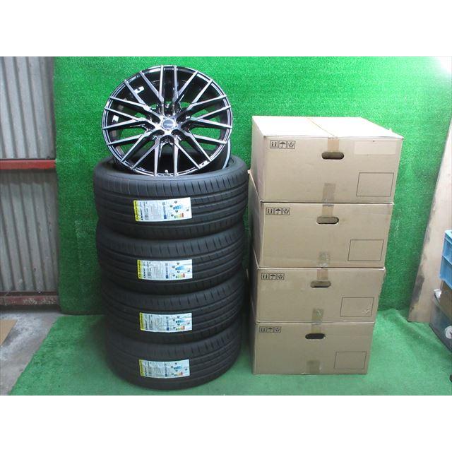 中古 ホイールタイヤ 4本 245/40R20 2024年製 シュタイナー CVX