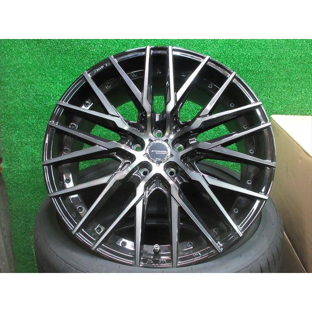 中古 ホイールタイヤ 4本 245/40R20 2024年製 シュタイナー CVX