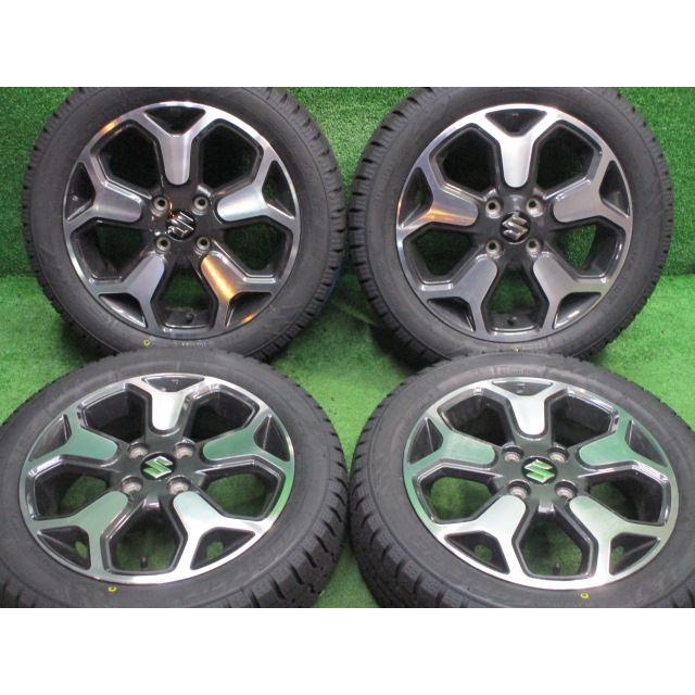 中古 ホイールタイヤ 4本 165/60R15 2022年製 スズキ ハスラー 純正 