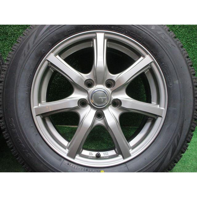 中古 ホイールタイヤ 4本 205/65R15 2022年製 ミルアス Ki  