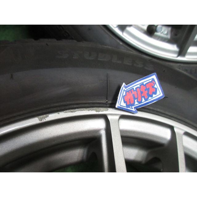 ブリザック 中古 ホイールタイヤ 4本 185/60R15 2022年製 7分山 
