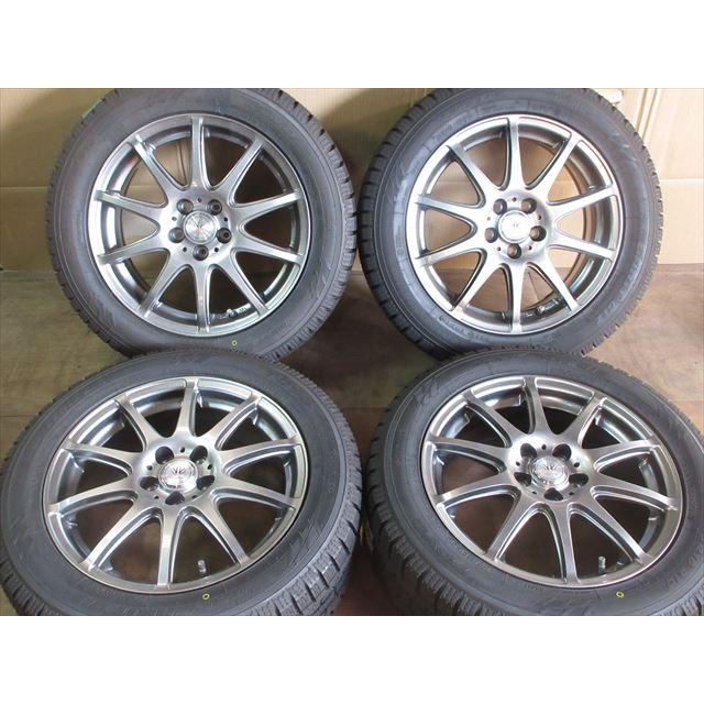 冬16インチ  スバル  PCD100 トヨタ【富山】インプレッサ レガシィ 86 ハチロク プリウス カローラ カルディナ 205/55R16 2020年 ダンロップ ET48 +48 冬16インチ スバル PCD100 トヨタ【富山】インプレッサ レガシィ 86