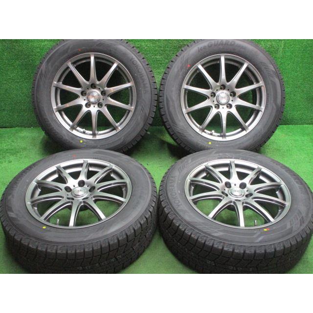中古 ホイールタイヤ 4本 225/60R17 2022年製 BADX ロクサーニスポーツ
