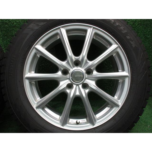 中古 ホイールタイヤ 4本 215/60R17 2024年製 9分山 エコフォルム 