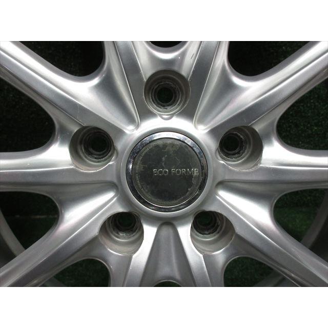 中古 ホイールタイヤ 4本 215/60R17 2024年製 9分山 エコフォルム 