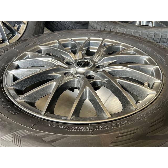 中古 ホイールタイヤ 4本 225/65R17 2019年製 5分山 ホットスタッフ エクシーダー スタッドレス タイヤ ヨコハマ ice GUARD GO75｜oldgear2｜04