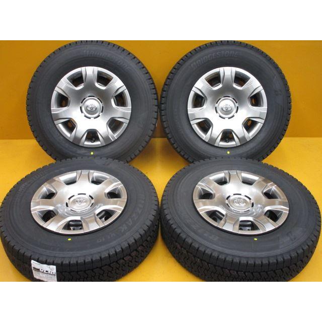 新品 ホイールタイヤ 4本 195/80R15 2022年製 新車外し トヨタ