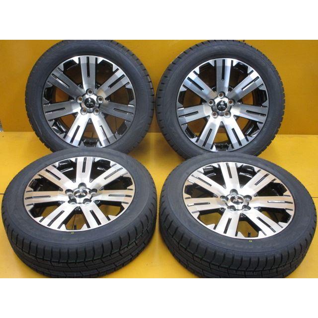 中古 ホイールタイヤ 4本 225/55R18 2022年製 ミツビシ デリカD5純正