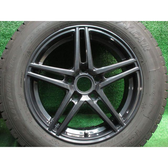 専用13 GOODYEAR 215/60R16 2023年製 9分目 ノーマル グッドイヤー（GOODYEAR） 中古 ホイールタイヤ 4本 215/60R16 2023年