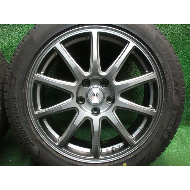 中古スタッドレス225/50R18ブリザック4本セット　2017年製 中古スタッドレス225/50R18ブリザック4本セット 2017年製 ブリザック