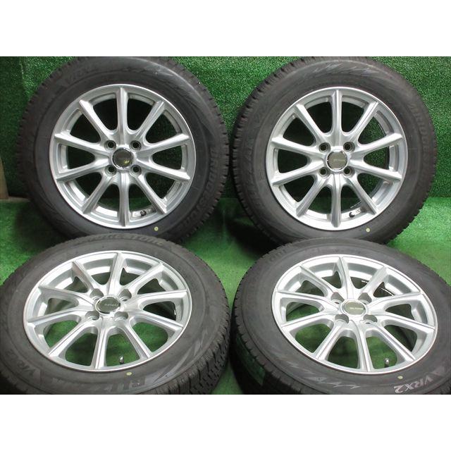 ブリザック 中古 ホイールタイヤ 4本 175/65R15 2020年製 7分山 エコ 