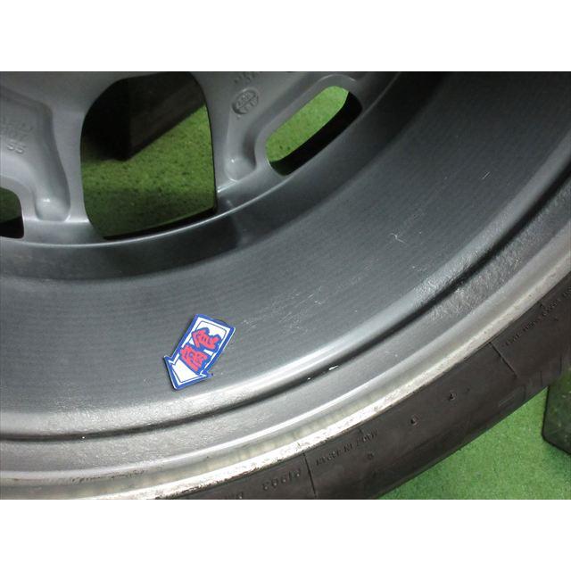 ブリザック 中古 ホイールタイヤ 4本 225/60R17 2019年製 6分山 スバル