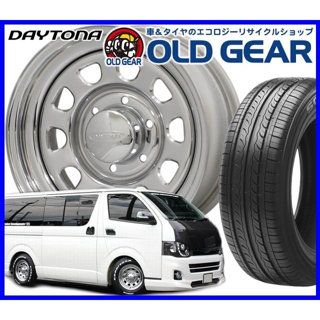 195-80-15 バン用タイヤ　ハイエース新車外し DELVEX 2024年製 200系 ハイエース 純正 新車外し ホイール 15