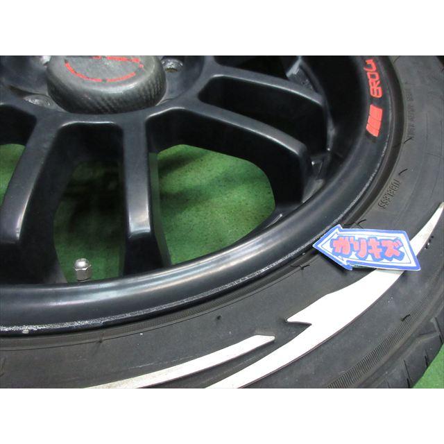 中古 ホイールタイヤ 4本 225/50R18 2023年製 8分山 アクト ゼロ 