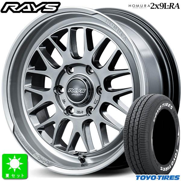 RAYS 215/60R17 109/107 トーヨー TOYO H30 ホワイトレター 新品 