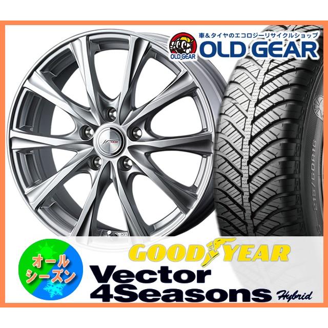 ベクター 4シーズンズ ハイブリッド 225 45r18 オールシーズン タイヤ バランス調整済み ホイール パーツ 4本セット ウェッズ 新品 ジョーカーマジック セールsale Off