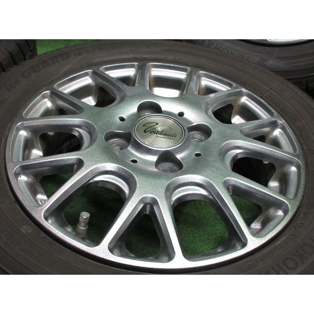 iceGUARD 中古 ホイールタイヤ 4本 155/65R13 2020年製 6分山 ヴェル