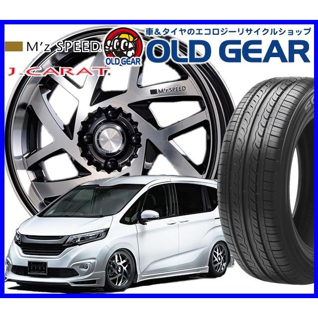 輸入タイヤ アルミホイール 新品 4本セット M'z SPEED Jカラット 185