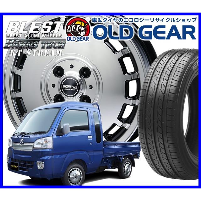 輸入タイヤ アルミホイール 新品 4本セット バーンズテック Ktストリーム Bahns Tech Kt Stream 145r12 12インチ 新品 特選輸入タイヤ バランス調整済み パーツ オールドギア 通販 Paypayモール