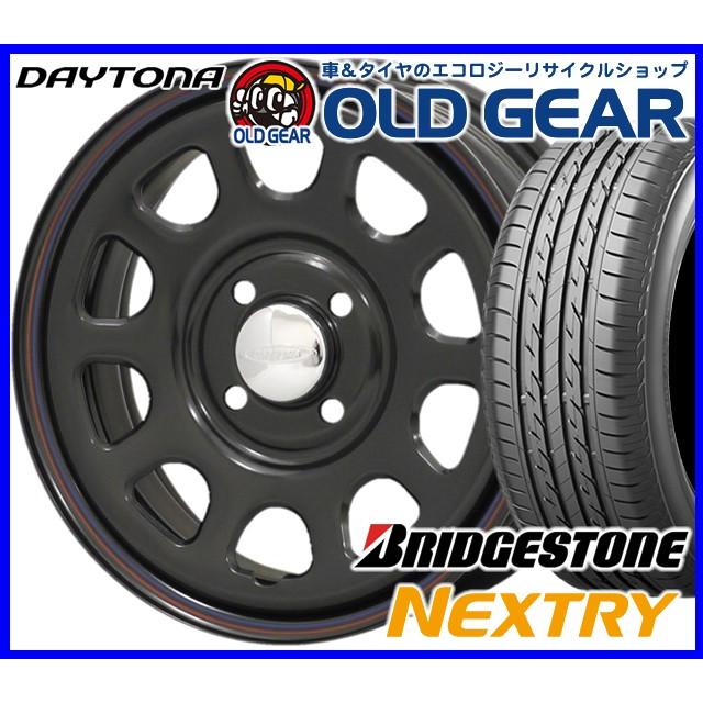 NEXTRY - DAYTONA デイトナ タイア・車輪 新品 4本仕掛ける ブリヂストン ネクストリー 165/65R14 部分品 平衡にする自然調整済み！ 夏タイヤ、ホイールセット-自動車-タイヤ、ホイール