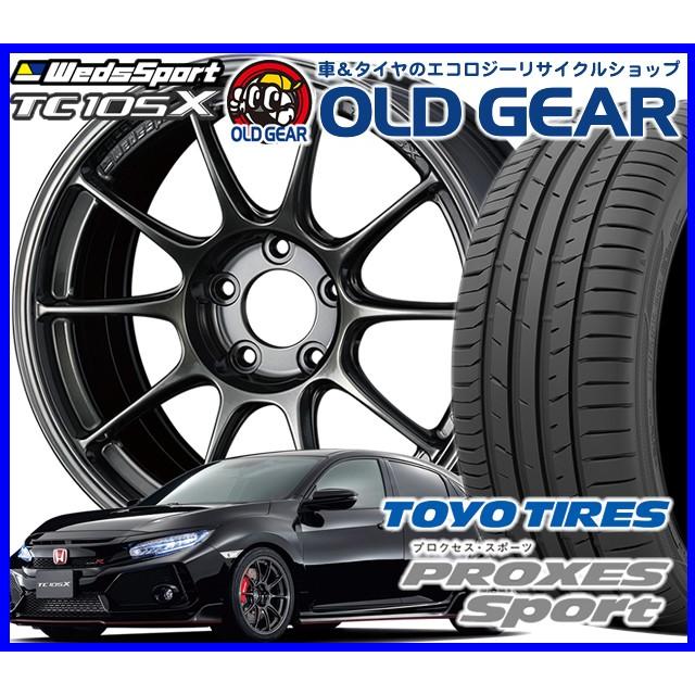 通販 Tc105x タイヤ ホイール スポーツ ウェッズスポーツ 自動車 パーツ オールドギア スポーツ 4本セット ウェッズ 新品 プロクセス トーヨータイヤ バランス調整済み 5 50r17 オールドギア