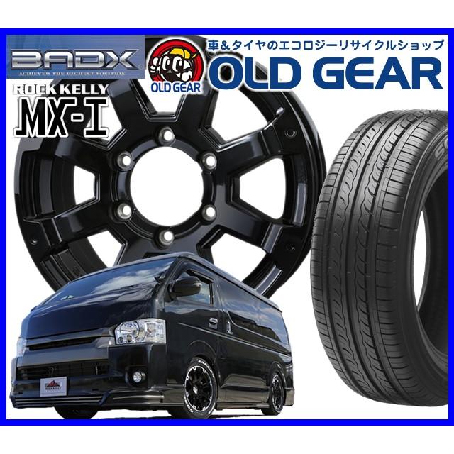 バドックス Rock Kelly ロックケリー 夏タイヤ ホイールセット Mx 1 195 80r15 15インチ 自動車