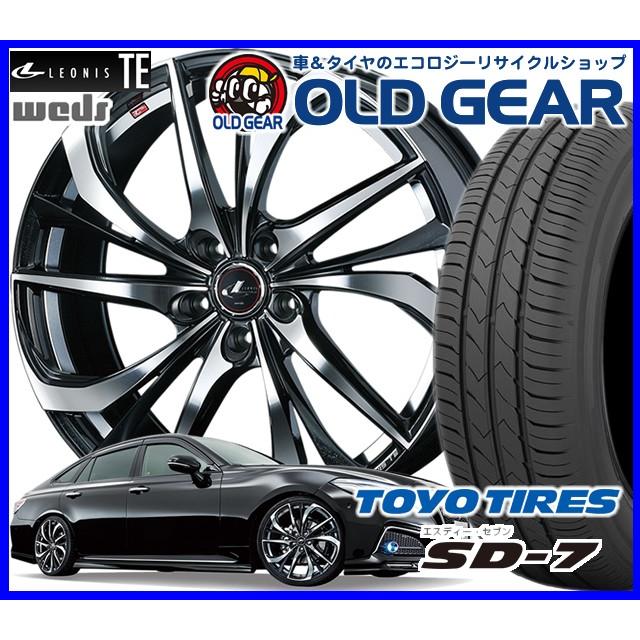 ウエッズ レオニスte タイヤ ホイール 新品 4本セット トーヨー タイヤ ホイール Sd7 225 45r18 トーヨー Paypayモール車 バイク 自転車 オールドギア バランス調整済み 通販 パーツ 500円引きクーポン