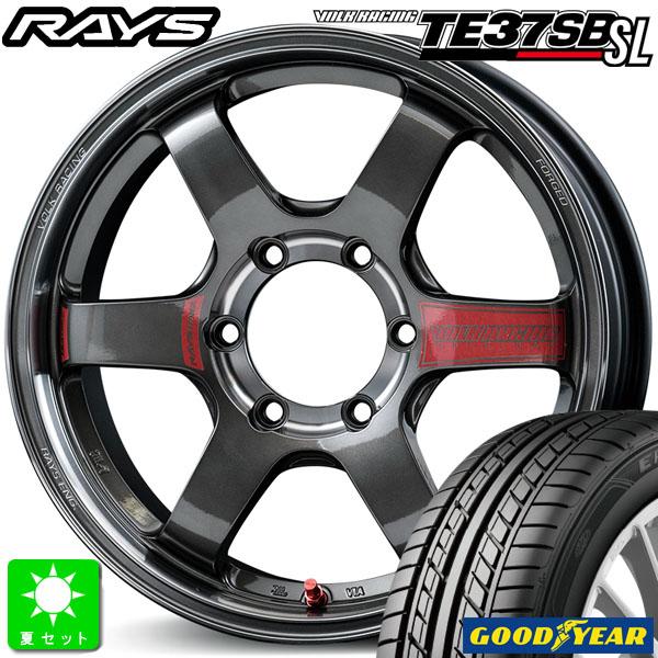 RAYS 225/45R18 グッドイヤー EAGLE LS EXE 新品 サマータイヤ ホイール4本セット レイズ ボルクレーシング ...