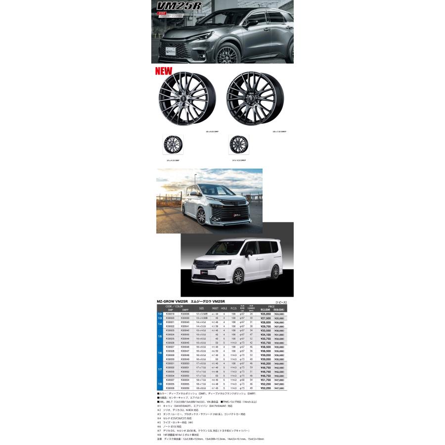 【2025年製】155/65R14 75Qブリヂストン ブリザック BRIDGESTONE BLIZZAK VRX3<BR>新品 スタッドレスタイヤ ホイール4本セットKITジャパン MZ GROW | BRIDGESTONE | 02