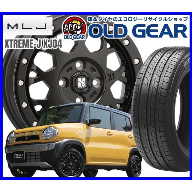 輸入タイヤ アルミホイール 新品 4本セット MLJ エクストリーム-J XJ04 225/55R17 17インチ 新品 特選輸入タイヤ  バランス調整済み パーツ 225/55-17 安い 価格 :xj0434:オールドギア - 通販 - Yahoo!ショッピング