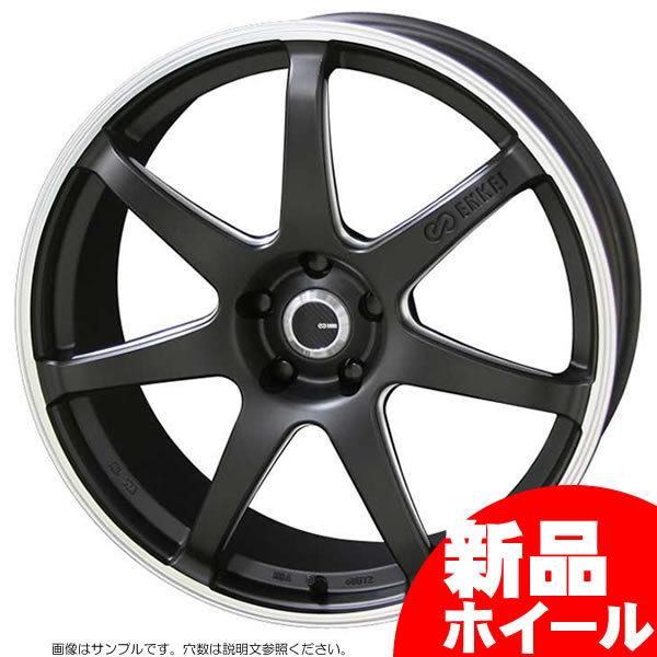 共豊 エンケイ チューニング SC38 15インチ 5.5J 4H-100 マットブラック×リムエンドポリッシュ 法人宛て送料無料 ホイール 1本価格