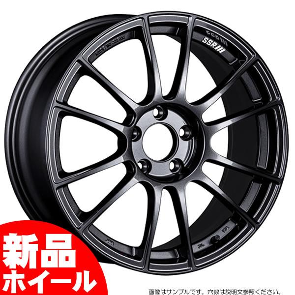 SSR GTX04 18インチ 8.5J 5H-100 ダークガンメタ 法人宛て送料無料 ホイール 4本セット