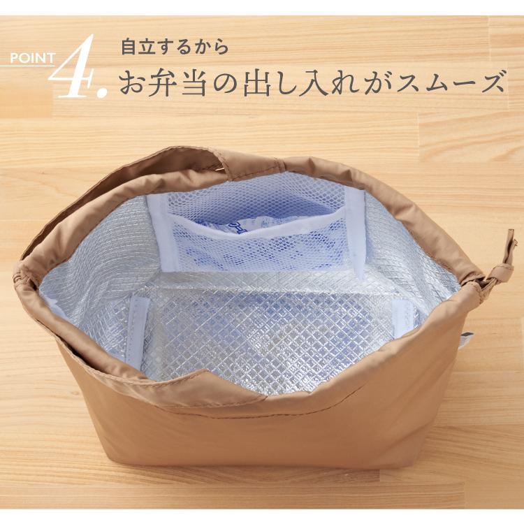 emoka（エモカ） 保冷 ランチバッグ 巾着型 保冷バッグ 保冷ランチ