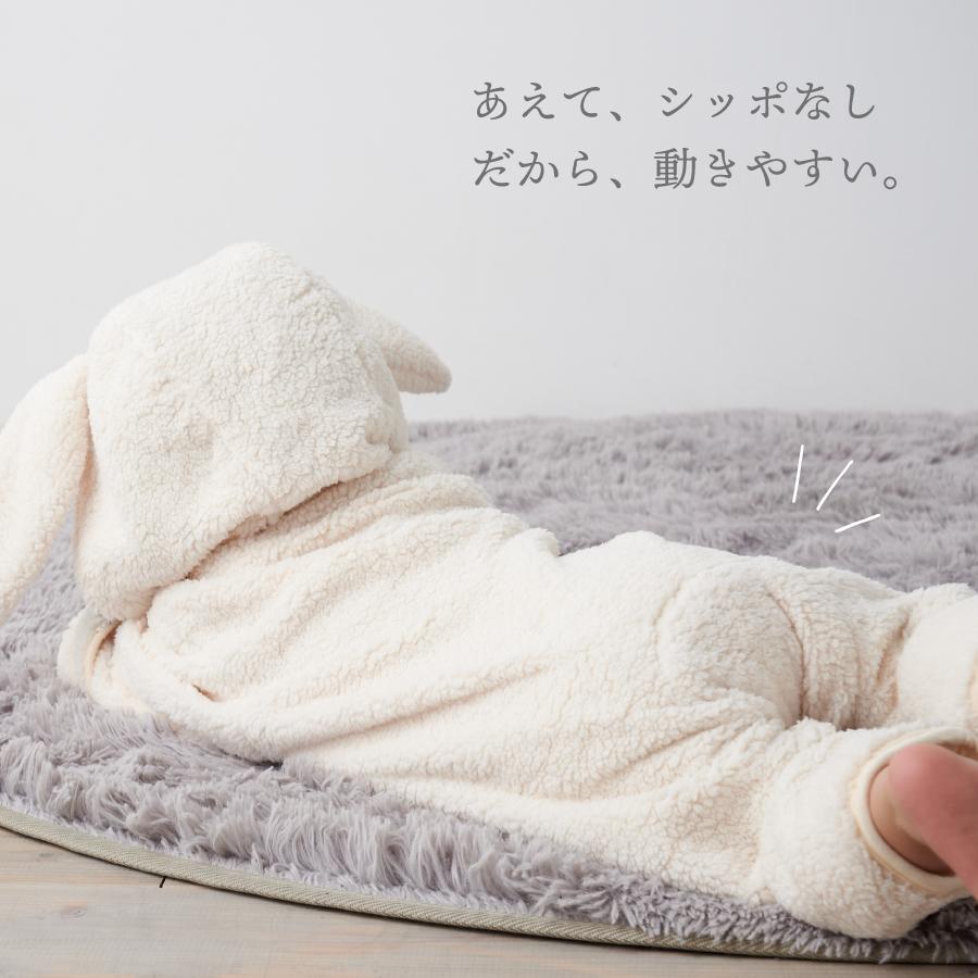 emoka 【SALE】ジャンプスーツ ベビー カバーオール 耳付き くま emoka 【SALE】ジャンプスーツ ベビー カバーオール 耳付き くま