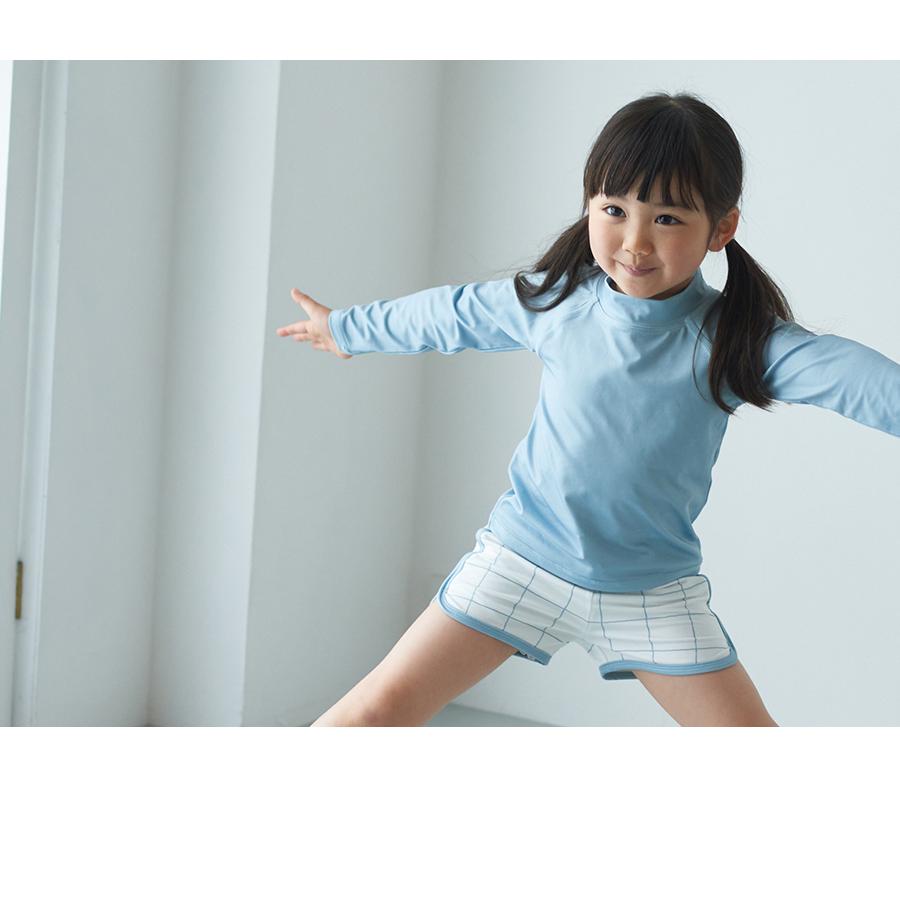 水着 男の子 女の子 ベビー キッズ ラッシュガード 長袖 セパレート