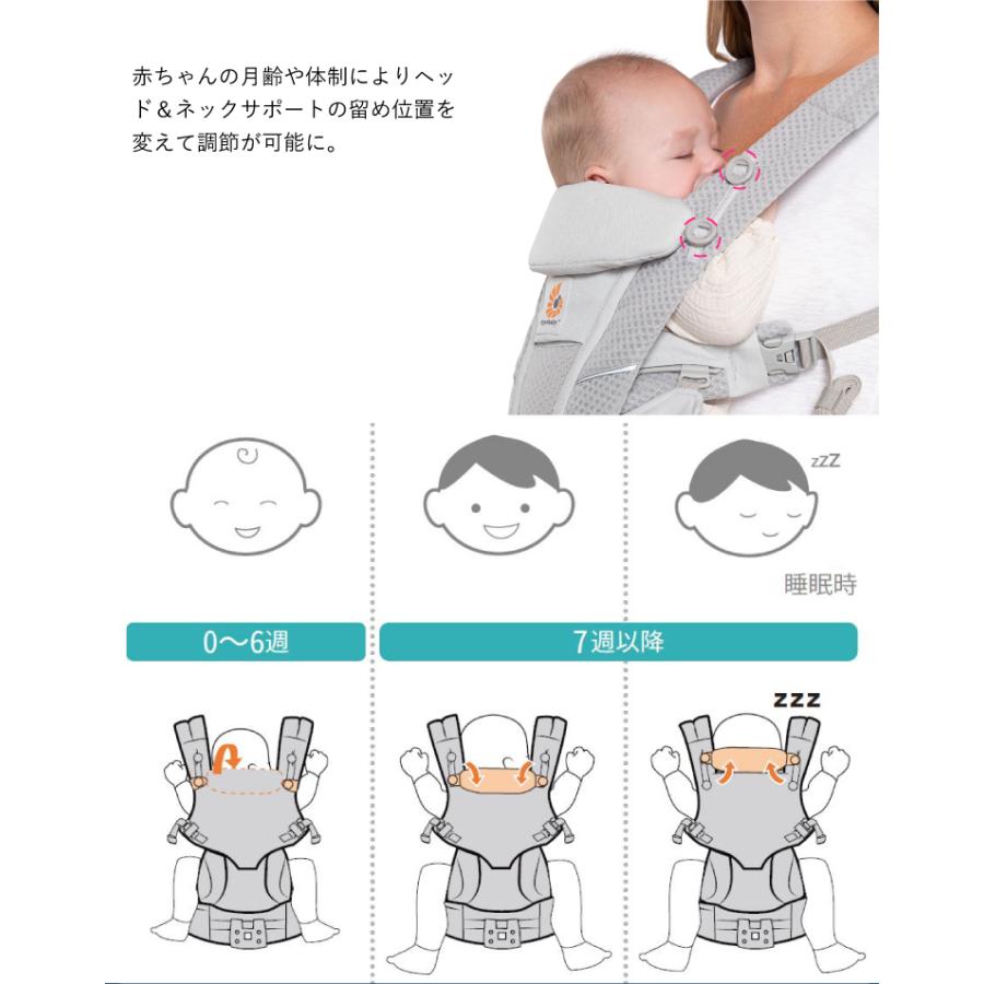 エルゴ オムニ ブリーズ ポイント15倍 レビュー特典 Ergobaby OMNI breeze 抱っこ紐 抱っこひも Ergobaby 正規販売店 最大2年保証 出産祝い 送料無料｜oldnew｜25