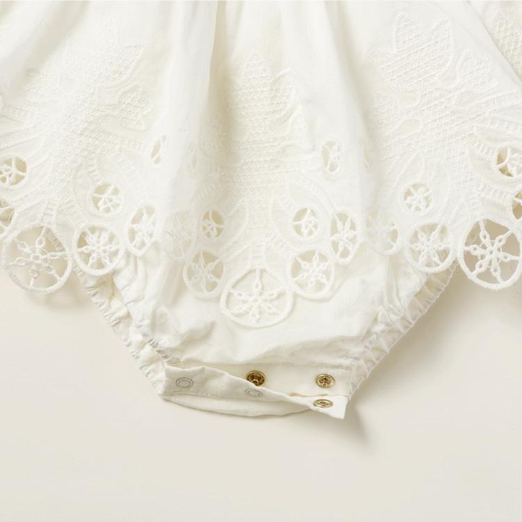 値下げ美品 MARLMARL bodysuits 7 scallop white bodysuits 7 scallop white | ギフト・スタイ・出産祝いの