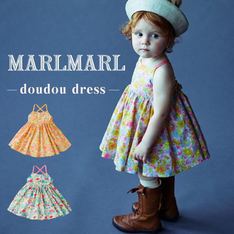 マールマール ワンピース Marlmarl Doudou Dress ベビー服 ドレス スカート 花柄 女の子 出産祝い ギフト ダリア マンダリン ミモザ Litakara Baby 通販 Yahoo ショッピング