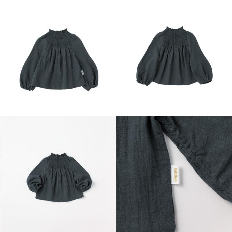 MARLMARL マールマール ブラウス blouses シャーリング 70-90cm