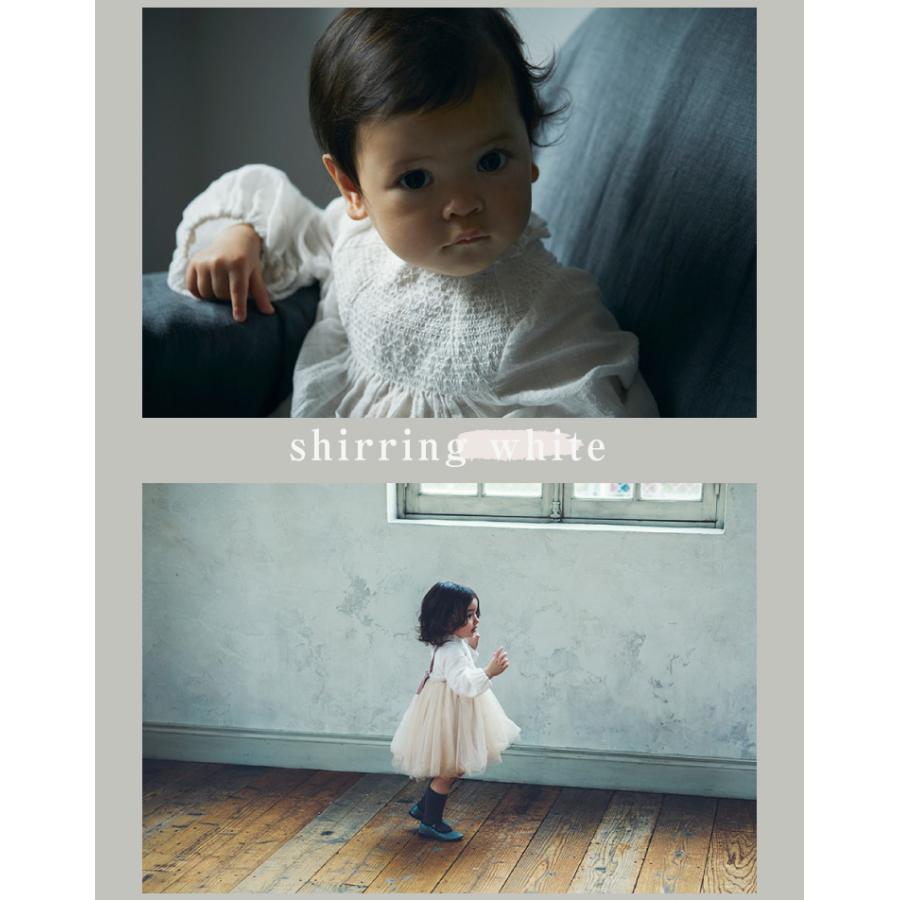 MARLMARL マールマール ブラウス blouses シャーリング 70-90cm