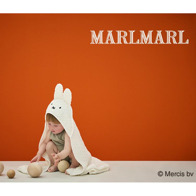 MARLMARL マールマール ミッフィーおくるみ hooded towel Miffy MARLMARL マールマール ミッフィーおくるみ hooded towel Miffy