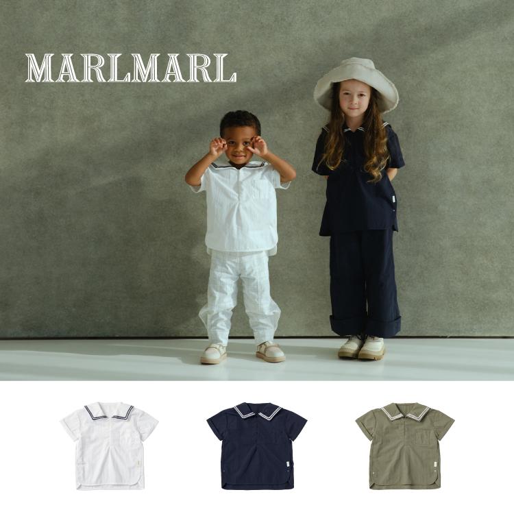 MARL MARL 新品未使用 MARLMARL マールマール パドルシャツ paddle shirts シャツ キッズ