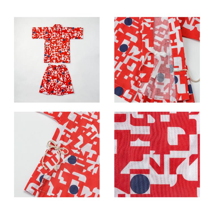 MARLMARL マールマール 甚平 jinbei セパレート 法被 キッズ