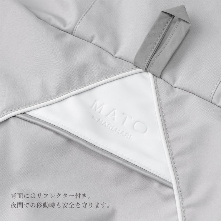 MATO by MARLMARL マトー バイ マールマール ハグレインコート HUG RAINCOAT 多機能レインコート 通勤 お出かけ ペアレンツコート 送料無料 2024SS｜oldnew｜12