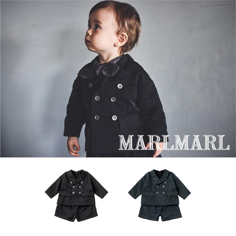 【MARLMARL】男の子 ベビー セットアップ MARLMARL マールマール 男の子 MARLMARL norman suis ノーマン スーツ