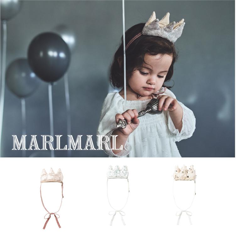 MARL MARLチュチュと王冠ヘッドアクセセット MARLMARL マールマール ヘッドアクセサリー 女の子 男の子 MARLMARL
