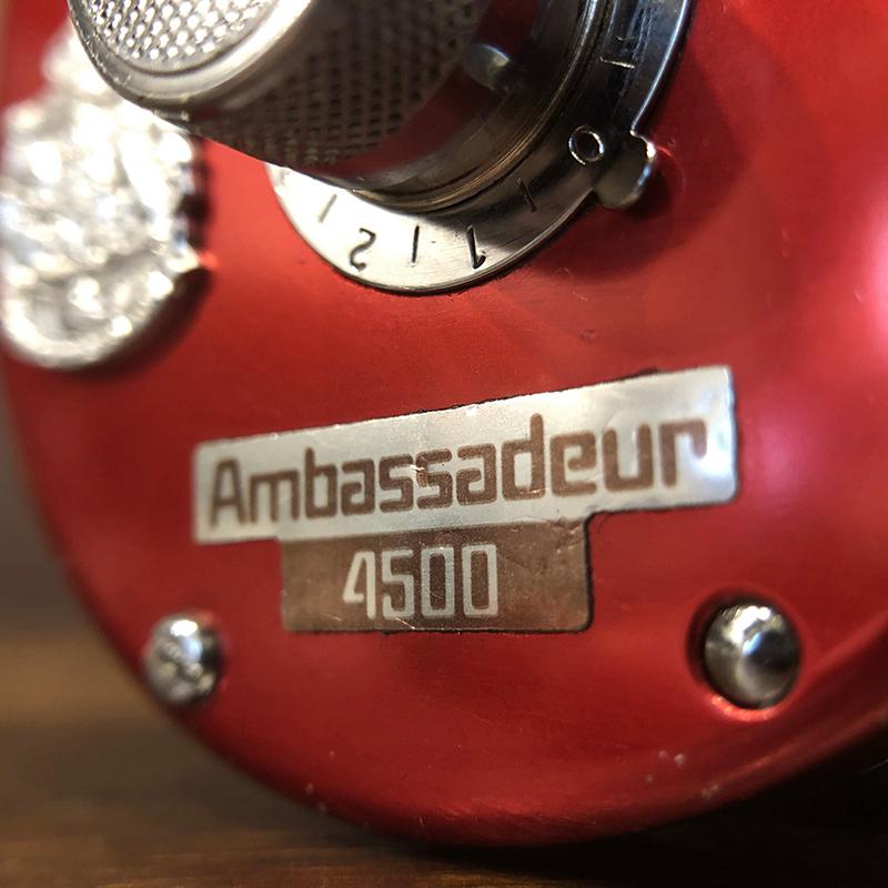 ambassadeur Abu Ambassadeur 4500 Cherry Red Bait Casting ambassadeur Abu Ambassadeur 4500 Cherry Red Bait Casting