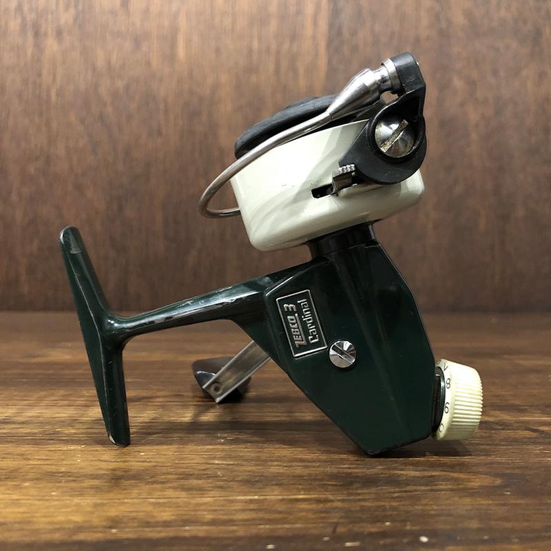 Abu Zebco Cardinal 3 Rocket Bail Spinning Reel 741100 アブ ゼブコ カーディナル 3  初期オリジナルロケットベイル 最初期モデル スピニングリール  :abu-zebco-cardinal-3-rocket-bail-spinning-reel-7...